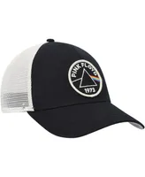 Men's American Needle Black, Cream Pink Floyd Valin Trucker Snapback Hat