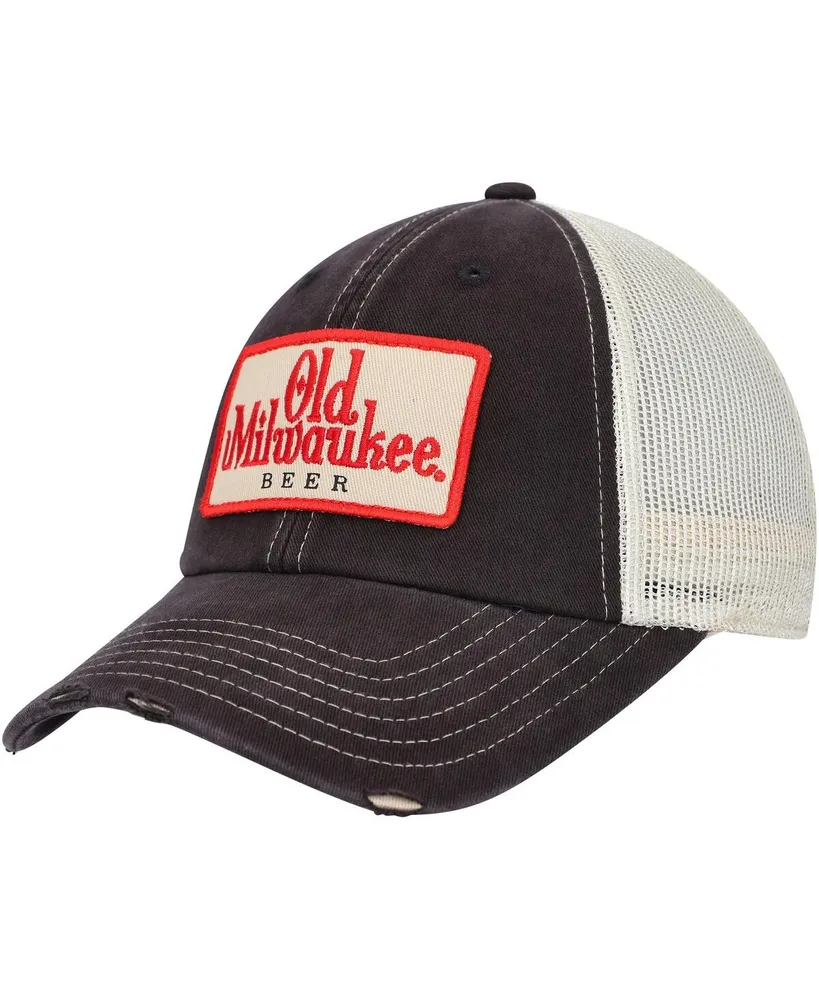 Men's American Needle Stone, Blue Old Milwaukee Orville Snapback Hat