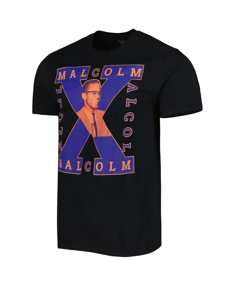 Men's and Women's Black Malcolm X Graphic T-shirt