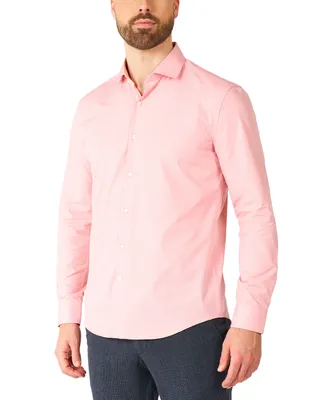 OppoSuits Men's Long-Sleeve Lush Blush Shirt