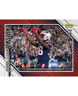 Rhamondre Stevenson New England Patriots Parallel Panini America Instant Nfl Week 6 1st Touchdown Single Rookie Trading Card - Limited Edition of 99