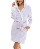 Roudelain Women's Deluxe Touch Printed Robe