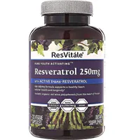 ResVitale Resveratrol Tablets 250mg - Youth