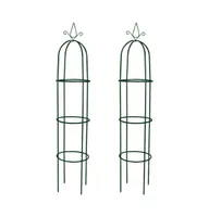 vidaXL Garden Arch Tower 2 pcs