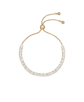 Melrah: Crystal Adjustable Tennis Bracelet For Women