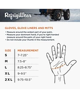 RefrigiWear Men's Insulated HiVis Impact Protection Gloves