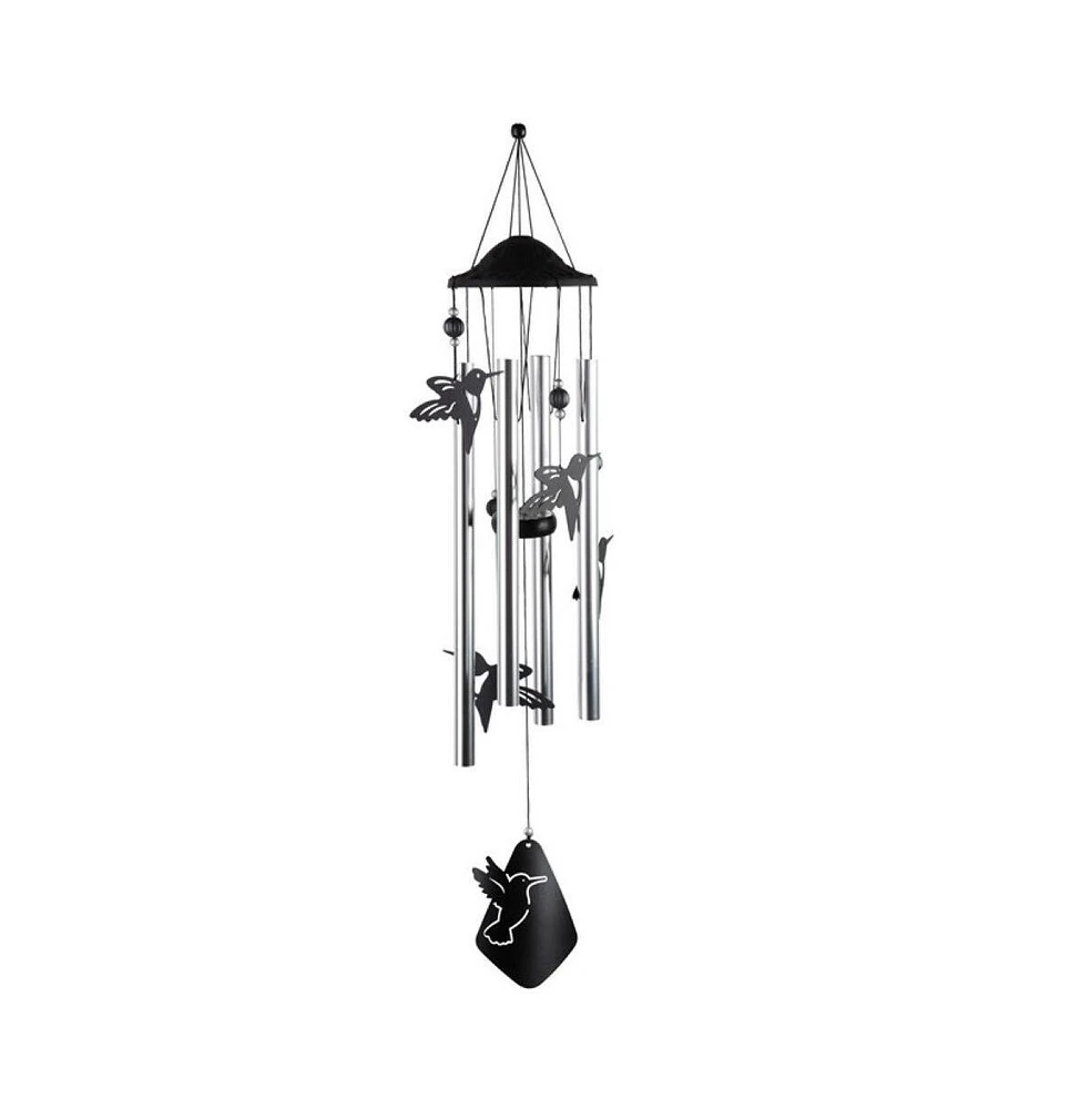 34" Long Hummingbird Silhouette Wind Chime