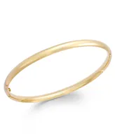 Stackable Bangle Bracelet in 14k Gold