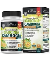 BioSchwartz Garcinia Cambogia Weight Loss Pills - 1500mg Hca Pure Extract - Fast Acting Appetite Suppressant