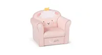 Kids Lamb Sofa Children Armrest chair