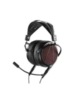 Audeze Lcd-gx Audiophile Over-Ear Gaming Headset (Red/Black) (Economy Carry Case) with Cable