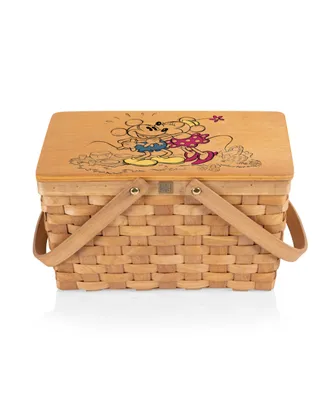 Disney Mickey Minnie Mouse Poppy Personal Picnic Basket