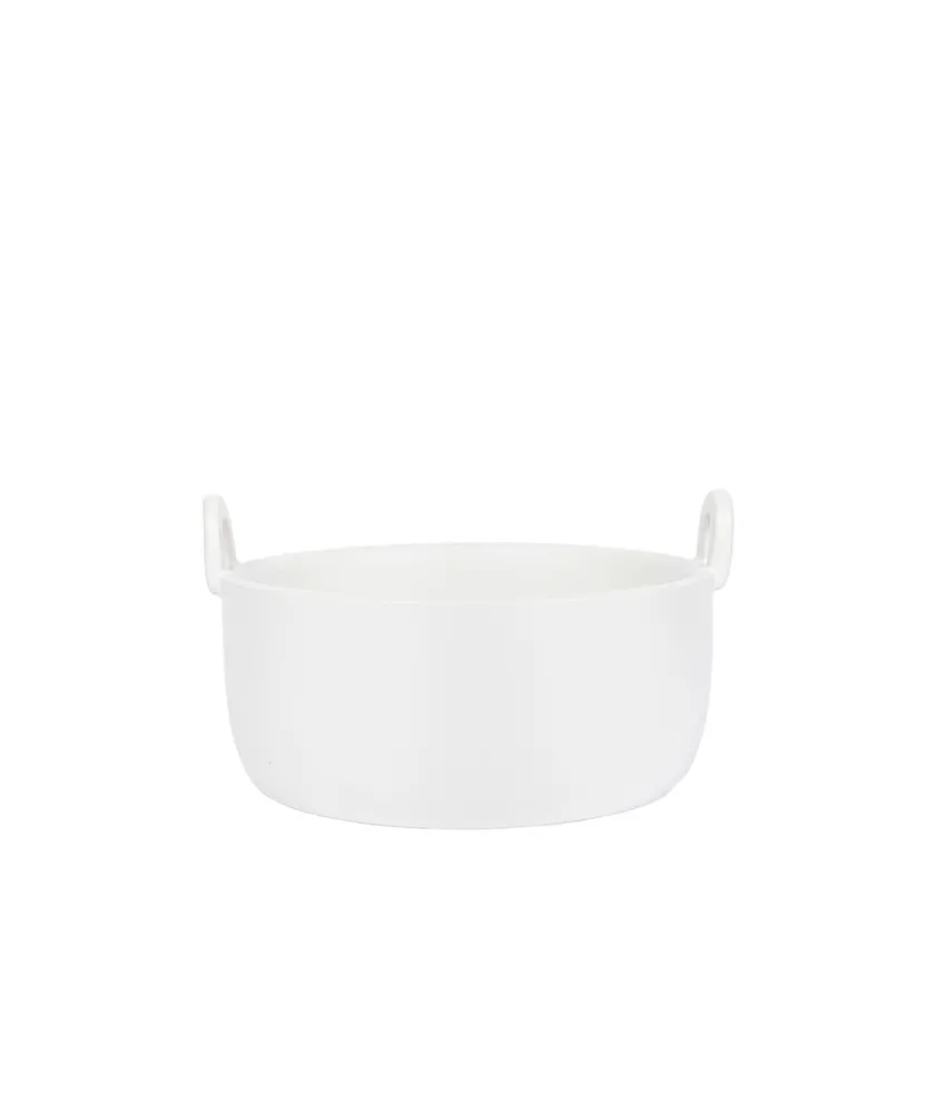 Waggo Handle It Ceramic Dog Bowl