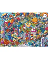 Trefl Prime Puzzles 1000 Piece Uft Eye Spy Puzzle - Imaginary Cities- New York, Usa