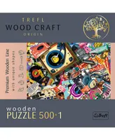 Trefl Wood Craft 500 Plus 1 Wooden Puzzle - in The World of Music