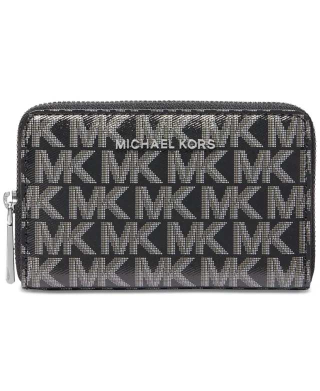 Michael Kors Logo Jet Set Charm Slim Card Case - Macy's