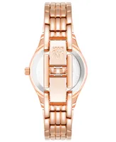 Anne Klein Women's Quartz Rose Gold-Tone Alloy Bracelet Watch