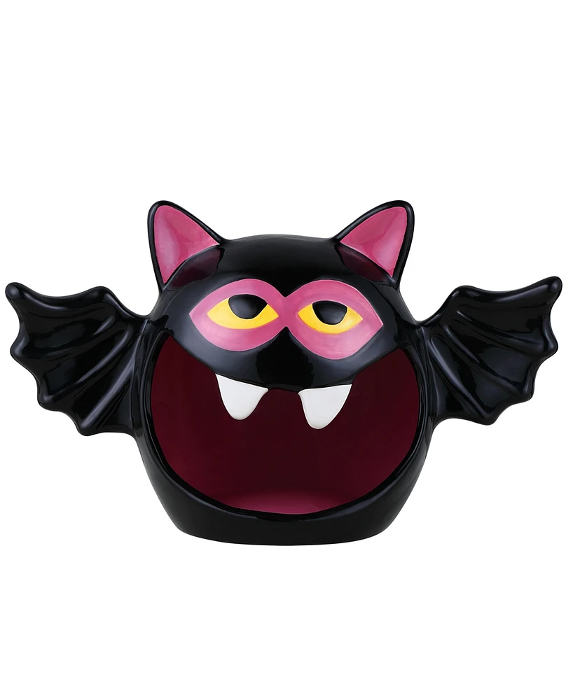 Mr. Halloween 9" Motion Activated Ceramic Bat Candy Bowl