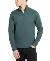 Kenneth Cole Men's Slim-Fit Quarter-Zip Knit Pullover