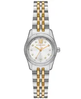 Michael Kors Women's Lexington Three-Hand Two-Tone Stainless Steel Watch 26mm