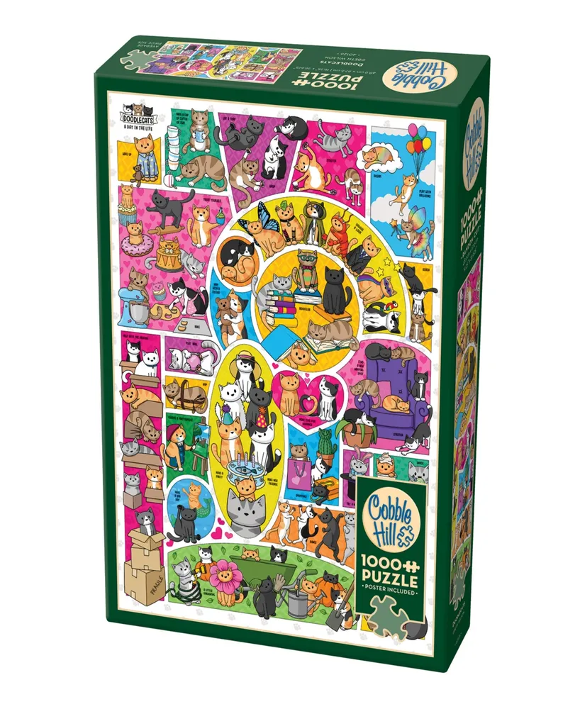 Cobble Hill- Doodlecats Puzzle