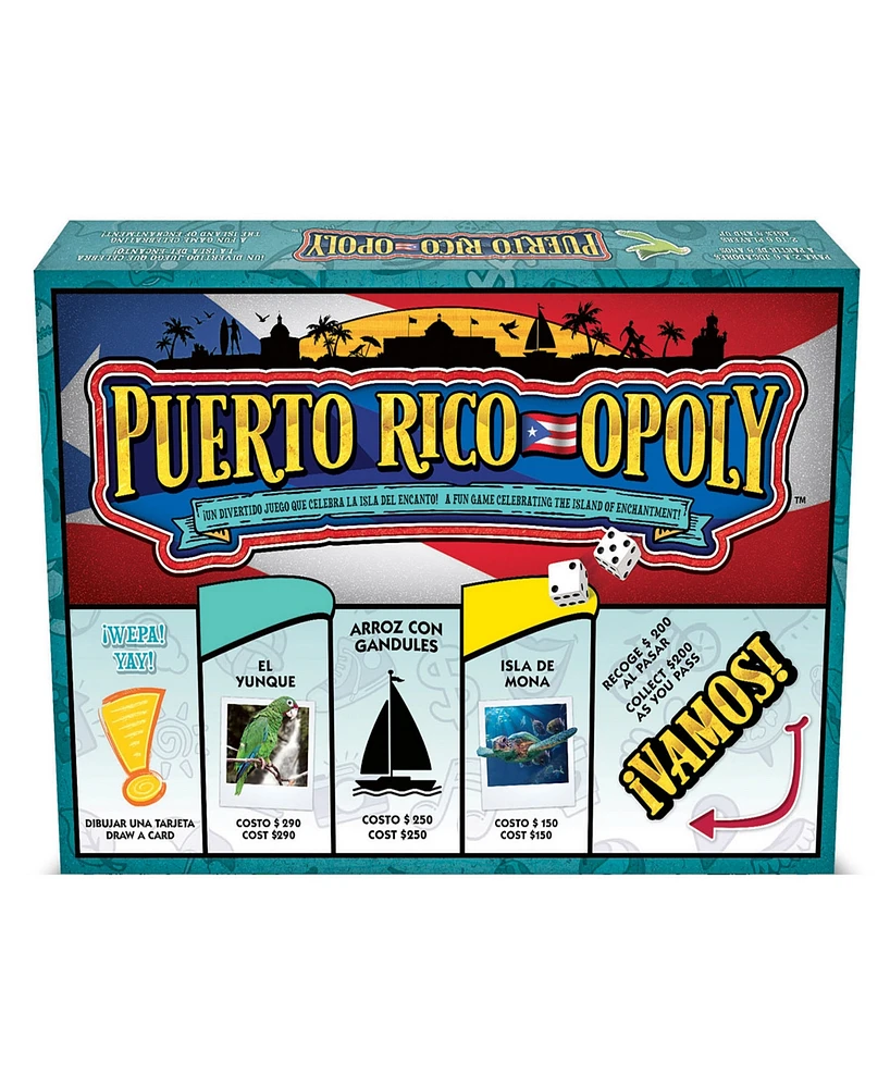 Late for the Sky- Puerto Rico-opoly Board Game