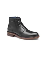 Johnston & Murphy Men's Connelly Leather Plain Toe Boots