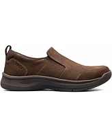 Nunn Bush Men's Mac Leather Moc Toe Slip-On Shoes