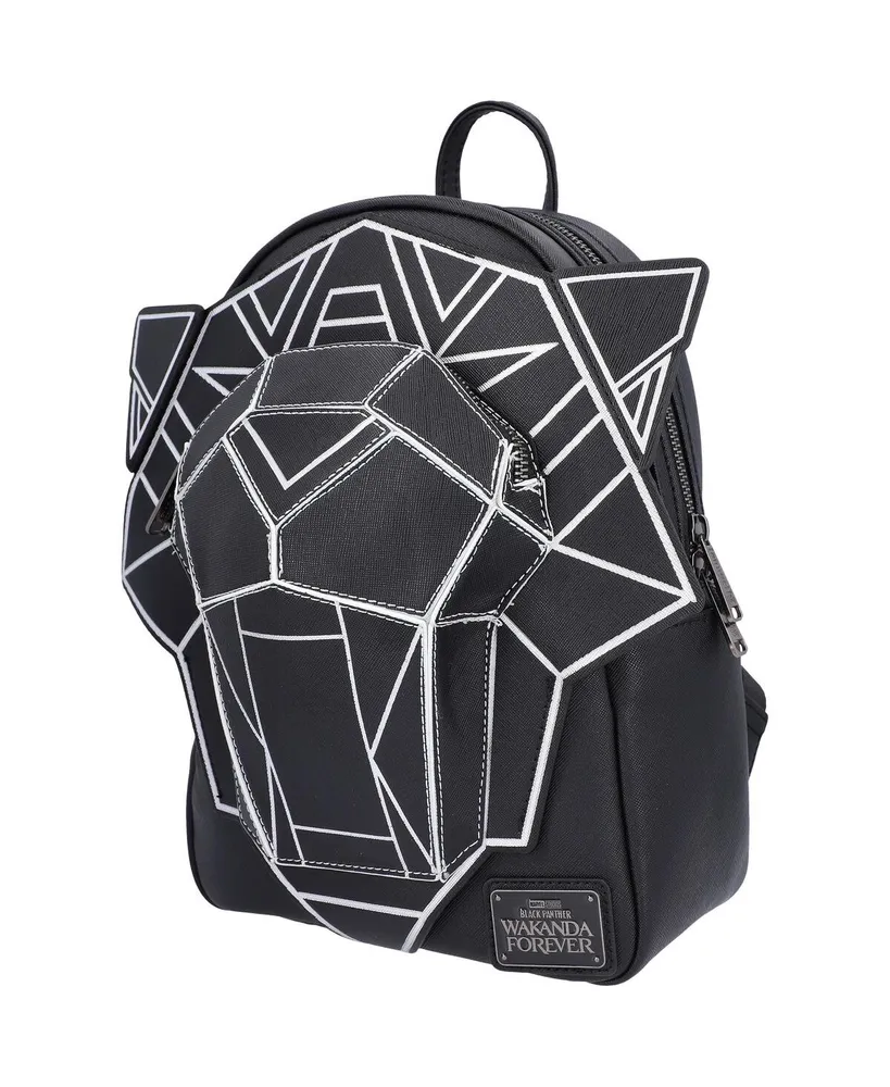 Men's and Women's Loungefly Black Panther Wakanda Forever Figural Mini Backpack