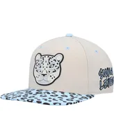 Big Boys and Girls Explore Cream Explore Snow Leopard Snapback Hat