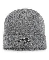 Men's Top of the World Heather Black Ndsu Bison Cuffed Knit Hat