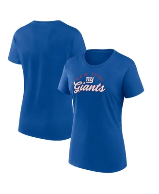 Women's Fanatics Royal New York Giants Primary Component T-shirt