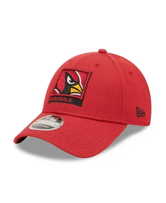 Men's New Era Cardinal Arizona Cardinals Framed Af 9FORTY Snapback Hat