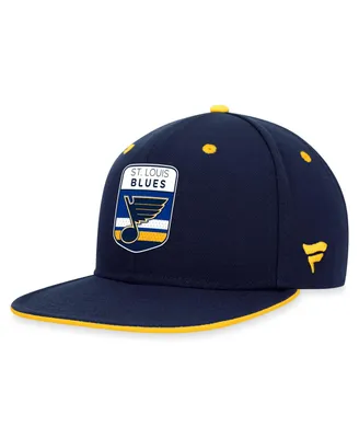 Men's Fanatics Navy St. Louis Blues 2023 Nhl Draft Snapback Hat
