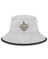 Men's New Era Gray New Orleans Saints Game Bucket Hat