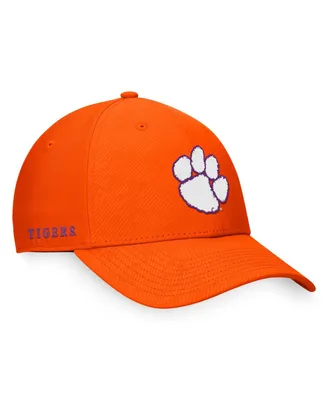 Men's Top of the World Orange Clemson Tigers Deluxe Flex Hat
