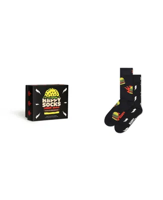 Happy Socks Blast Off Burger Gift Set, Pack of 2