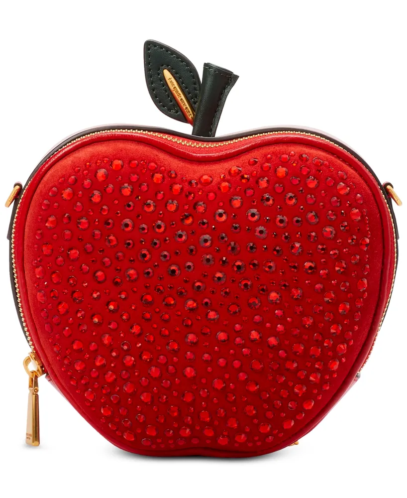 kate spade new york Big Apple Embellished Smooth Leather Crossbody