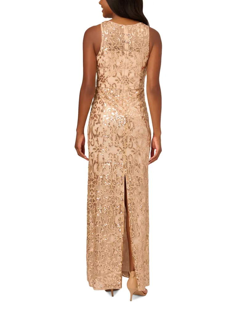 Adrianna Papell Women's Sequin-Embellished Gown
