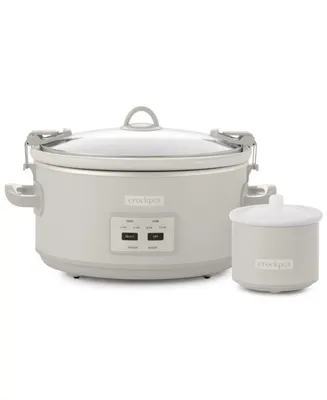 Crock-Pot 7-Qt. Cook & Carry Programmable Slow Cooker & Little Dipper
