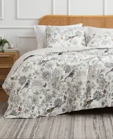 Southshore Fine Linens Bayberry Oversized 3 Piece Quilt Set, King/California King - Off