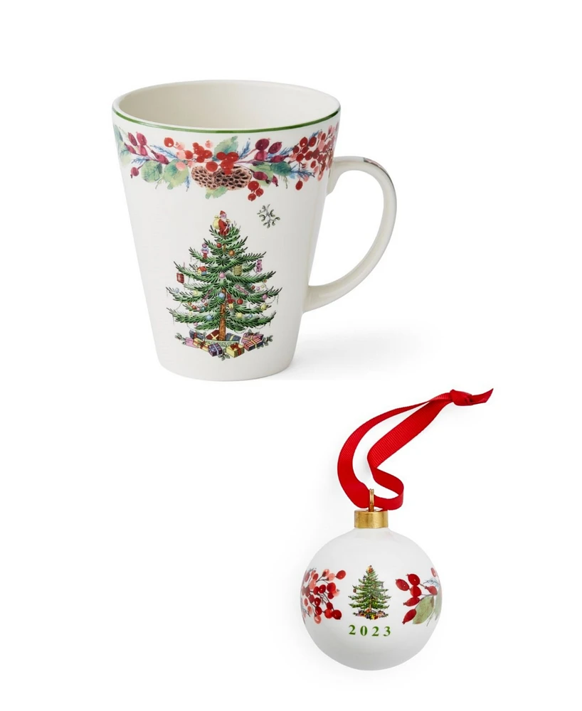 Spode Annual Mug and Bauble Set