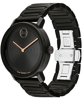 Movado Men's Bold Evolution 2.0 Swiss Quartz Ionic Plated Steel Watch 40mm