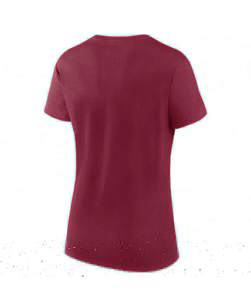 Women's Fanatics Burgundy Washington Commanders Primary Component T-shirt