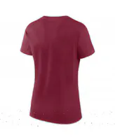 Women's Fanatics Burgundy Washington Commanders Primary Component T-shirt