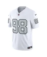 Men's Nike Maxx Crosby White Las Vegas Raiders Alternate Vapor F.u.s.e. Limited Jersey