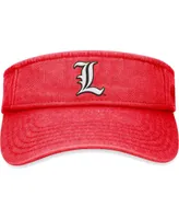 Men's Top of the World Red Louisville Cardinals Terry Adjustable Visor