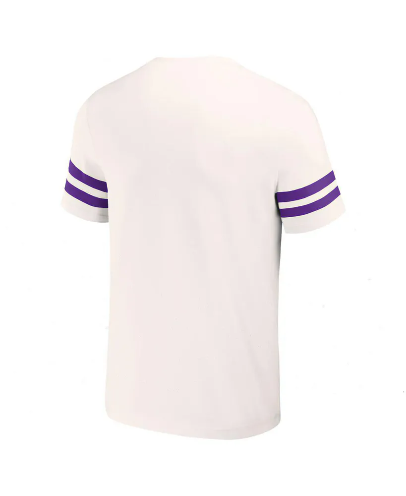 Men's Nfl x Darius Rucker Collection by Fanatics Cream Minnesota Vikings Vintage-Like T-shirt