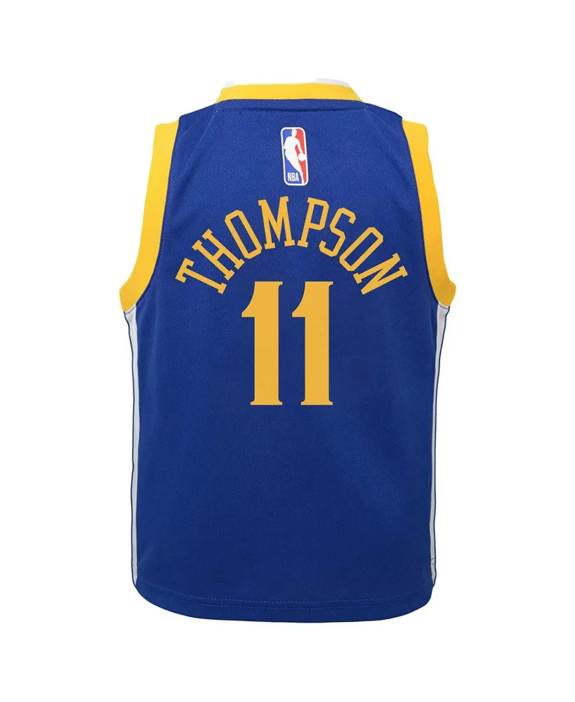 Toddler Boys and Girls Nike Klay Thompson Royal Golden State Warriors Swingman Player Jersey - Icon Edition