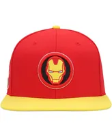 Men's Marvel Red Iron Man Snapback Hat